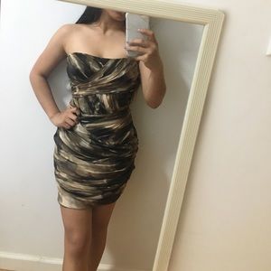 Strapless dress
